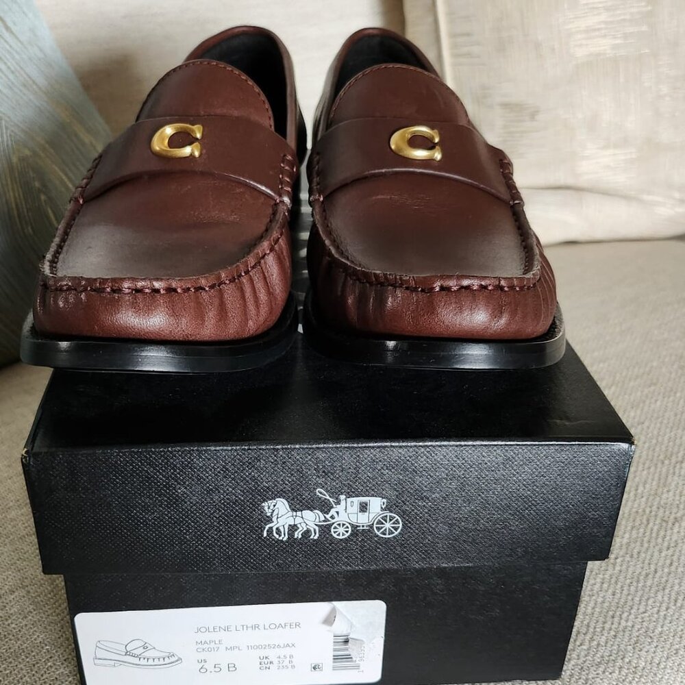 Coach Loafer Shoes Size 6.5